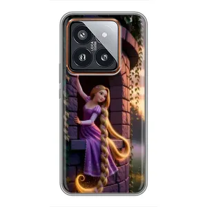 Чехол Рапунцель для Xiaomi 14 Pro (Рапунцель на башне)