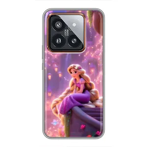 Чехол Рапунцель для Xiaomi 14 Pro (Рапунцель в замке)
