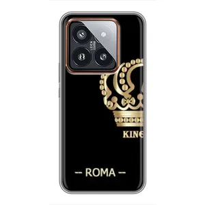 Чохли для Xiaomi 14 Pro (VPrint) - Футбольні клуби (Roma)