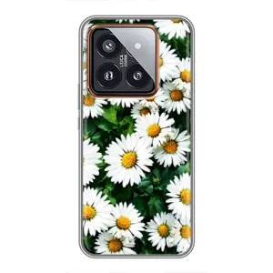 Чохол з принтом «Ромашки» для Xiaomi 14 Pro