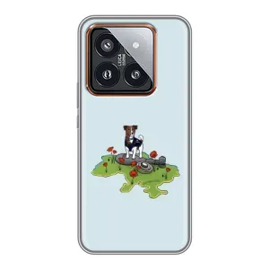 Чохли з картинкою собаки Патрон для Xiaomi 14 Pro (AlphaPrint) (Сапер Пес)