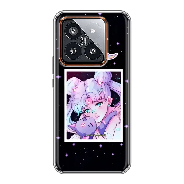 Чохол з принтом «Сейлор Мун» для Xiaomi 14 Pro Чохол з принтом «Сейлор Мун» для Xiaomi 14 Pro