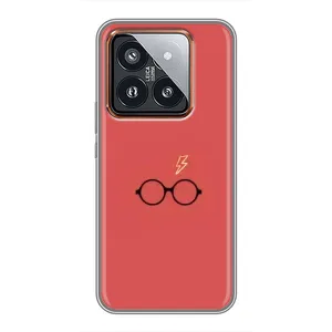 Чохол з принтом «шрам та окуляри» для Xiaomi 14 Pro