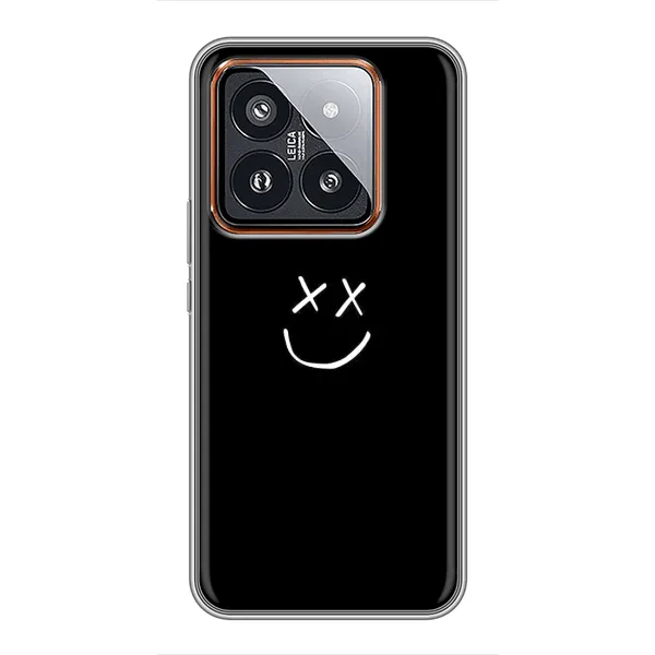 Чохол з принтом «Смайл» для Xiaomi 14 Pro Чохол з принтом «Смайл» для Xiaomi 14 Pro