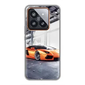 Чохли з Машинами на Ксяомі 14 Про (VPrint) (Sport Car)