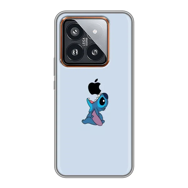 Чехол с принтом «Stitch apple» для Xiaomi 14 Pro Чехол с принтом «Stitch apple» для Xiaomi 14 Pro