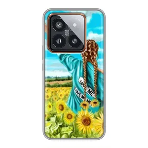 Чохол для Патріота України Xiaomi 14 Pro - (AlphaPrint) (Україночка)