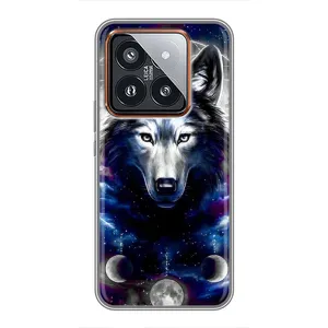 Чохол з принтом «Вовк» для Xiaomi 14 Pro