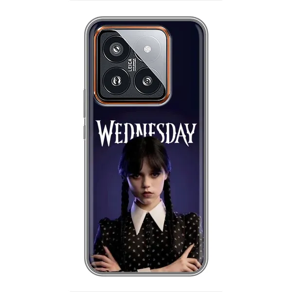 Чохол з принтом «Wednesday» для Xiaomi 14 Pro Чохол з принтом «Wednesday» для Xiaomi 14 Pro