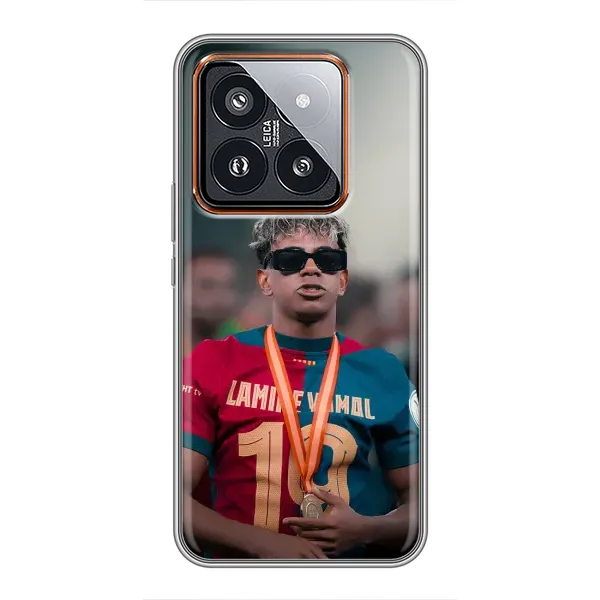 Чохол з принтом «Ямаль Барса» для Xiaomi 14 Pro Чохол з принтом «Ямаль Барса» для Xiaomi 14 Pro
