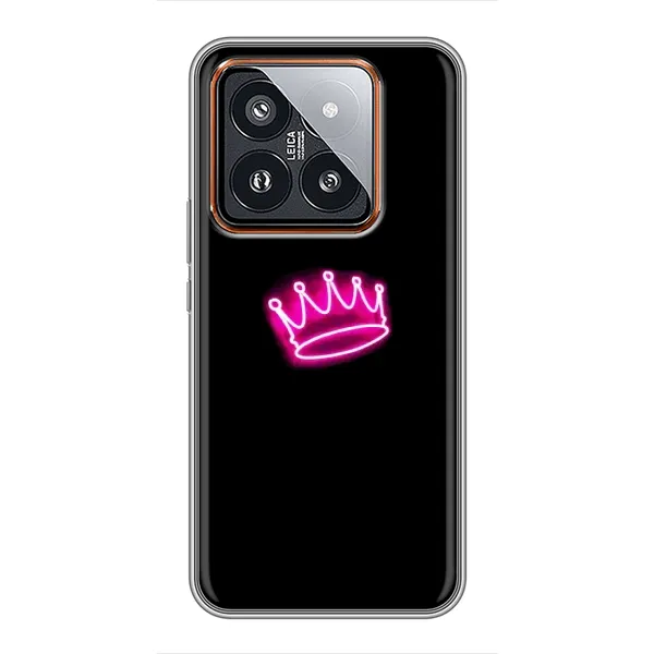 Чохол з принтом «Яскрава корона» для Xiaomi 14 Pro