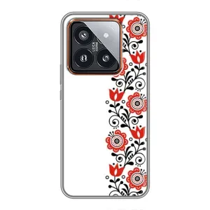 Чохол для Патріота України Xiaomi 14 Pro - (AlphaPrint) (Яскрава вишиванка)