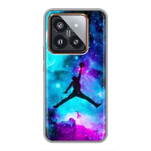 Чехлы для Xiaomi 14 Pro - с картинкой JORDAN (AlphaPrint) (Яркий Джордан)