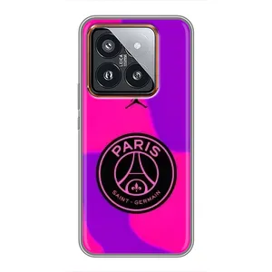Чохли PSG для Xiaomi 14 Pro (AlphaPrint) (яскравий ПСЖ)