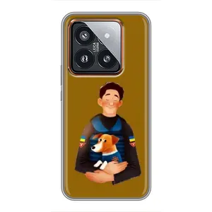 Чохли з картинкою собаки Патрон для Xiaomi 14 Pro (AlphaPrint) (ЗСУ Патрон)