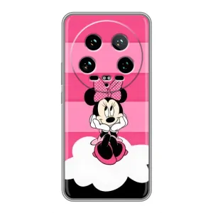 Эксклюзивный чехол для Xiaomi 14 Ultra (AlphaPrint - Мультяшные) (Девочка Maus)