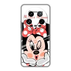 Эксклюзивный чехол для Xiaomi 14 Ultra (AlphaPrint - Мультяшные) (Маус Минни)
