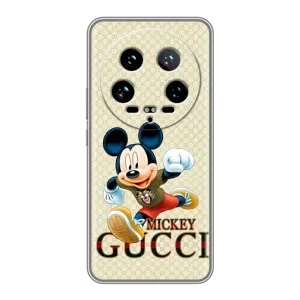 Чехол Disney Mouse Xiaomi 14 Ultra (PREMIUMPrint) (Mikki Gucci)