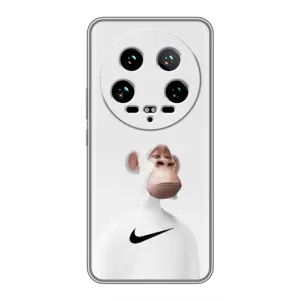Чехлы с Обезьянами NFT для Xiaomi 14 Ultra (AlphaPrint) (обезьяна NFT Nike)