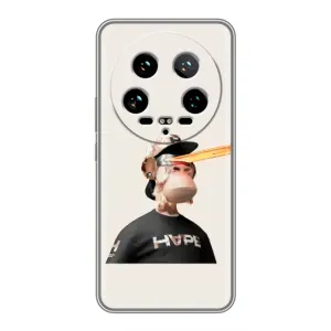 Чехлы с Обезьянами NFT для Xiaomi 14 Ultra (AlphaPrint) (обезьяна NFT в очках)