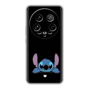 Чехол с принтом Стич на Xiaomi 14 Ultra (Стич на черном)
