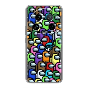 Чохли Амонг Ас для Xiaomi 14 Ultra (AlphaPrint) (Убитий)