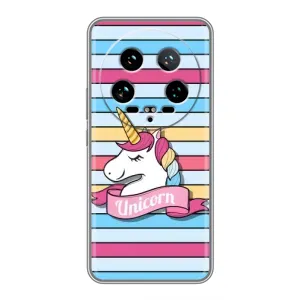 Чехол для 14 Ультра - (Единорожки - Новинки) (AlphaPrint) (Unicorn)