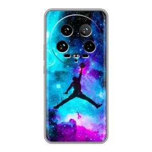 Чехлы для Xiaomi 14 Ultra - с картинкой JORDAN (AlphaPrint) (Яркий Джордан)