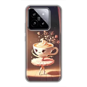 Чохол з мемом Тралалело тралала на Xiaomi 14 (Балерина капучина)