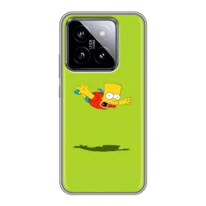 Чjхол з Сімпсонами для Xiaomi 14 (VPrint) (Барт Сімпсон)