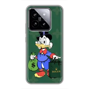 Чехлы для Xiaomi 14 - Скрудж МакДак Louis Vuitton (PREMIUMPrint) (Богатая Утка)