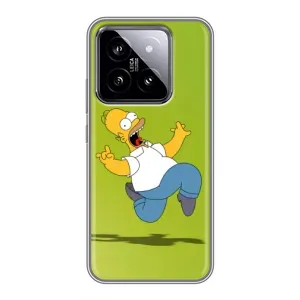 Чjхол з Сімпсонами для Xiaomi 14 (VPrint) (Гомер Сімпсон)