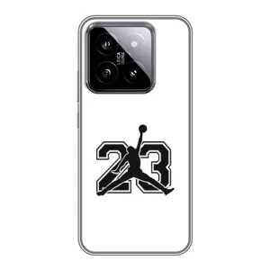 Чехлы для Xiaomi 14 - с картинкой JORDAN (AlphaPrint) (Jordan 23)