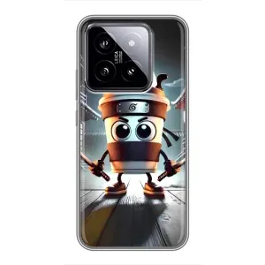 Чохол з мемом Тралалело тралала на Xiaomi 14 (Капучіно асасіно)