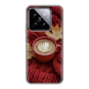 Чехол с принтом «Кофе на пледе» для Xiaomi 14
