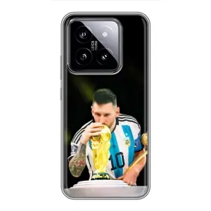 Чохли для Xiaomi 14 (Leo чемпіон) (AlphaPrint) (Кубок Мессі)