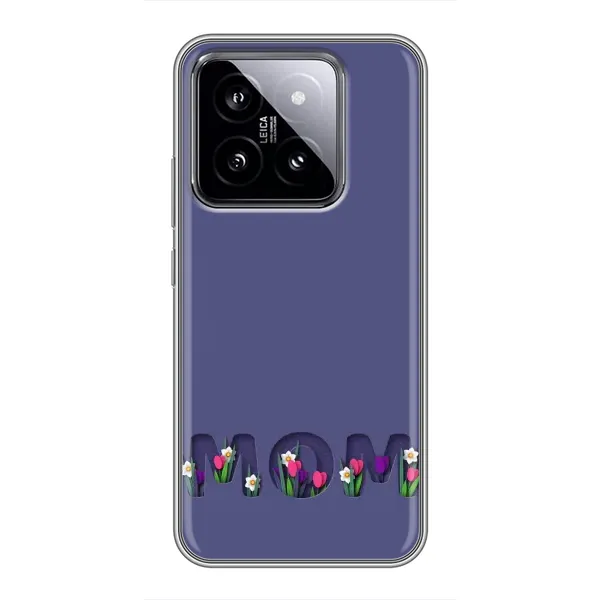 Чохол з принтом «Мама в квітах» для Xiaomi 14 Чохол з принтом «Мама в квітах» для Xiaomi 14