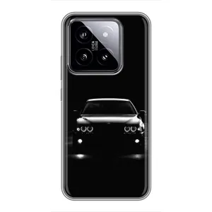 Чохол для Ксяомі 14 - з принтом БМВ (AlphaPrint) (Машина BMW)