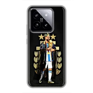 Чохли для Xiaomi 14 (Leo чемпіон) (AlphaPrint) (Мессі Король)