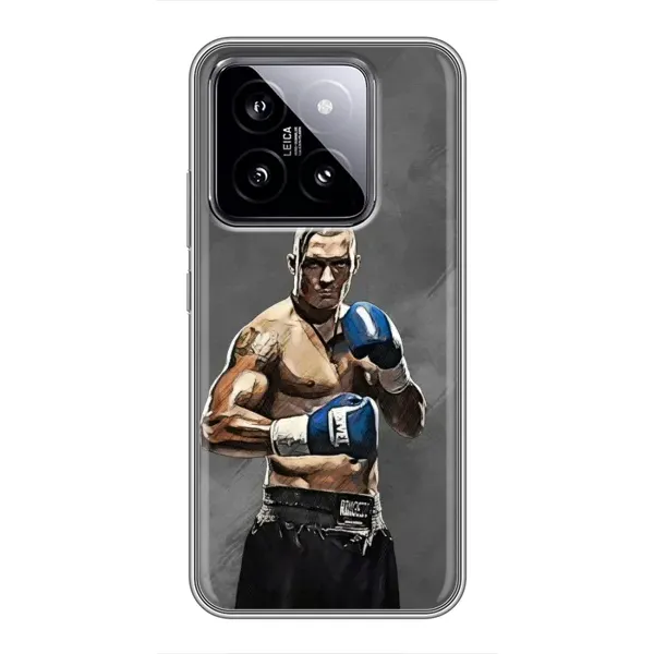 Чохол з принтом «Олександр Усик» для Xiaomi 14 Чохол з принтом «Олександр Усик» для Xiaomi 14