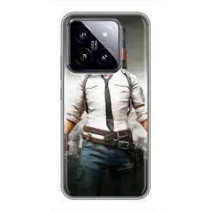 Чехол PUBG для Сяоми 14 (AlphaPrint)