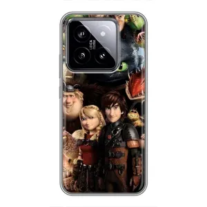 Чохол як приборкати дракона на Xiaomi 14 (Персонажі дракона)