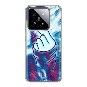 Чехол с принтом «Радужное сердце» для Xiaomi 14