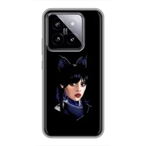 Чохли Венсдей на Xiaomi 14 Уенсдей (AlphaPrint)