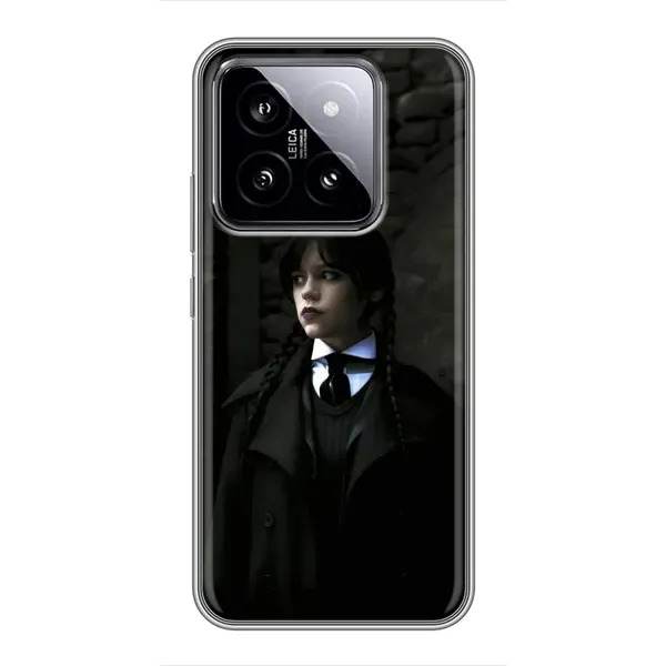 Чохол з принтом «Темний стиль Венздей» для Xiaomi 14 Чохол з принтом «Темний стиль Венздей» для Xiaomi 14