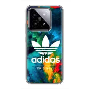 Чехлы Адидас для Xiaomi 14 (AlphaPrint) (Яркий Адидас)