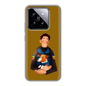 Чохли з картинкою собаки Патрон для Xiaomi 14 (AlphaPrint) (ЗСУ Патрон)