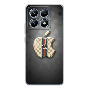 Чехлы ГУЧЧИ для Сяоми 14Т Про (AlphaPrint) (Apple gucci)