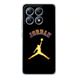 Чехлы для Xiaomi 14T Pro - с картинкой JORDAN (AlphaPrint) (Jordan Gold)