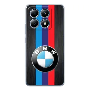 Чехол для Сяоми 14Т Про - с принтом БМВ (AlphaPrint) (Лого BMW)